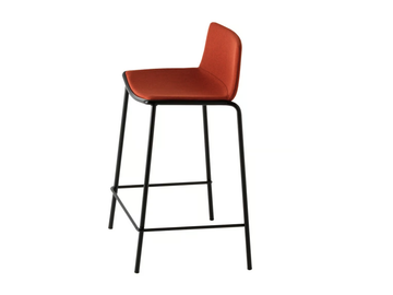 CUBA 623M - High fabric stool with footrest by Et al. - view 2